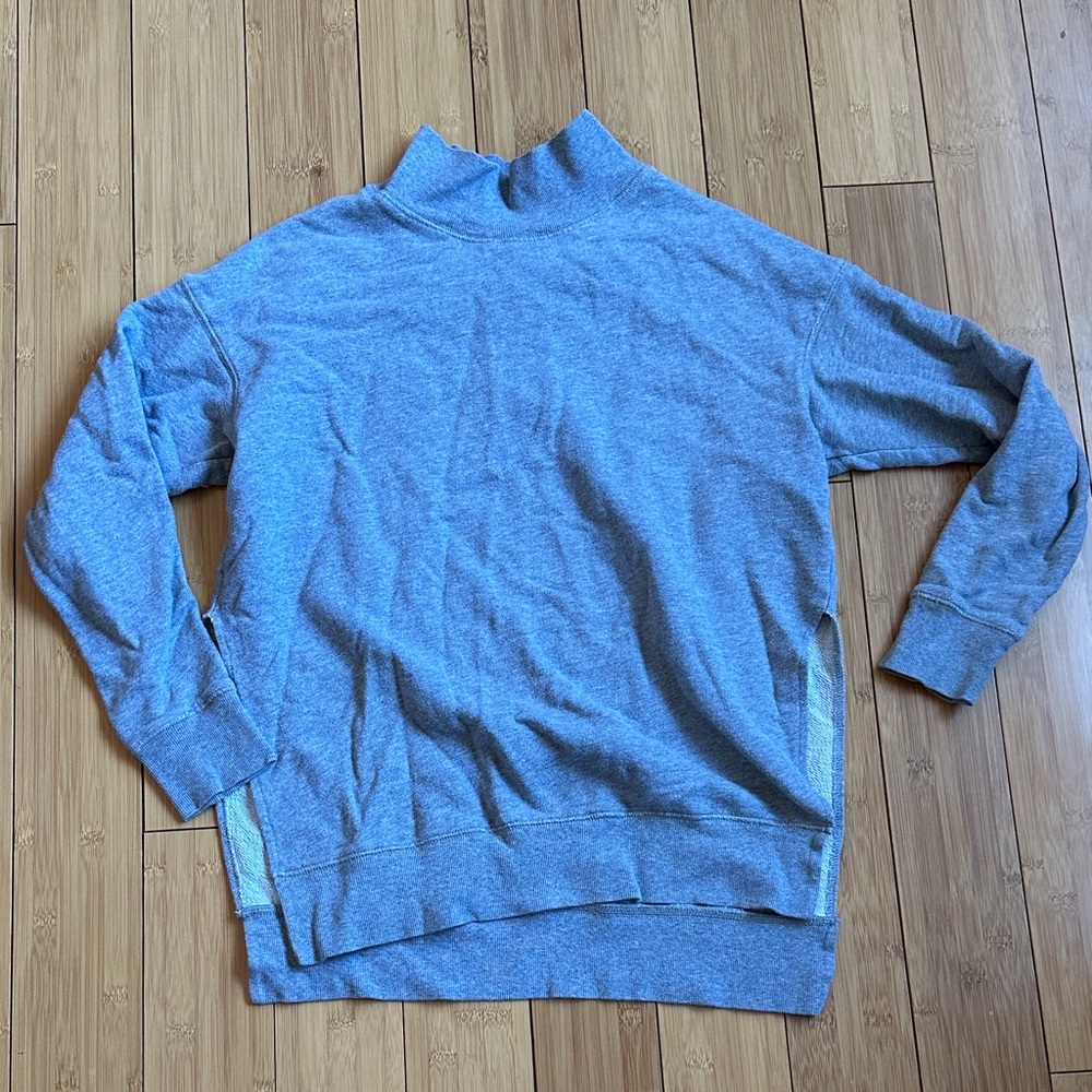 Free people mock neck sweatshirt